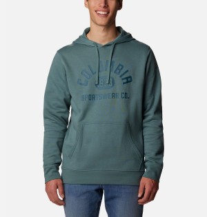 Columbia Trek Men's Hoodie Blue | MYXUNO-801