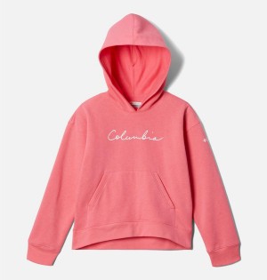 Columbia Trek Novelty Kids' Hoodie Pink | AEYQMI-185