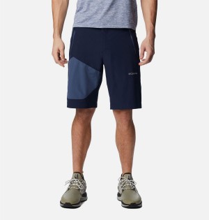 Columbia Triple Canyon II Men's Shorts Navy | GLJNDH-056