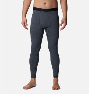 Columbia Tunnel Springs Wool Baselayer Tights Men's Pants Black | ZRQXPJ-746