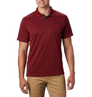Columbia Utilizer Men's Polo Shirt Red | BONCPI-780