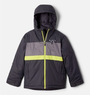 Columbia Valley Runner Kids' Jacket Black | BYXKFJ-296