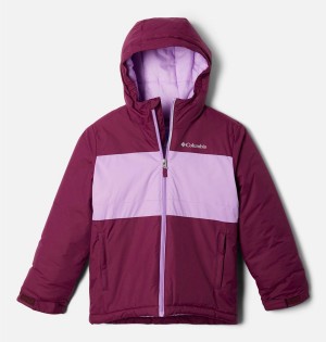 Columbia Valley Runner Kids' Jacket Purple | QRLNWT-657