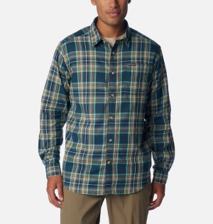 Columbia Vapor Ridge III Long Sleeve Men's Shirt Multicolor | FSGVOC-614