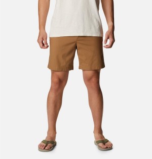 Columbia Wallowa Belted Men's Shorts Khaki | JCVLGU-702