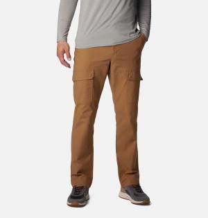Columbia Wallowa Cargo Men's Pants Brown | DYQMVX-975