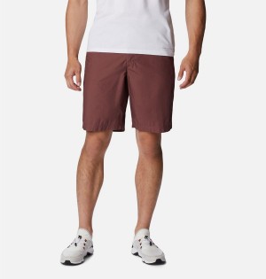 Columbia Washed Out Men's Shorts Brown | AIDPJH-359