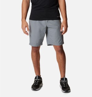 Columbia Washed Out Men's Shorts Grey | PHQBRC-742