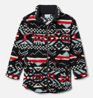 Columbia West Bend Full Zip Fleece Kids' Jacket Black | QEXBMI-425