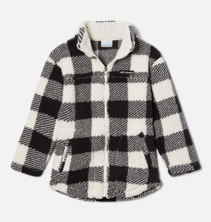 Columbia West Bend Full Zip Fleece Kids' Jacket Black | CZMHGD-263