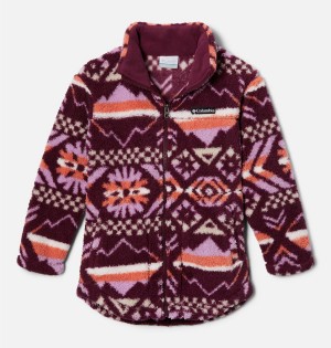 Columbia West Bend Full Zip Fleece Kids' Jacket Red | YUMFWL-826