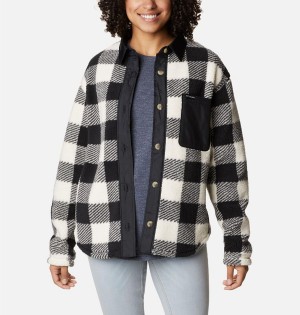 Columbia West Bend Jacket Women's Shirt Black | JLHAQG-618