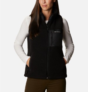 Columbia West Bend Women's Vest Black | GYKZQO-041