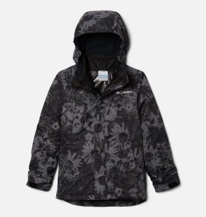 Columbia Whirlibird II Interchange Kids' Jacket Black | KJNYXW-190