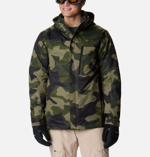 Columbia Whirlibird IV Interchange Men's Ski Jacket Green | WGVQFS-032