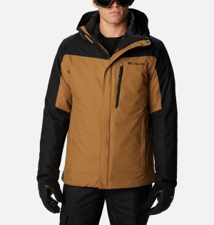 Columbia Whirlibird IV Interchange Men's Ski Jacket Brown | WOGYEQ-612
