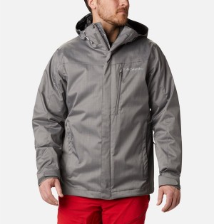 Columbia Whirlibird IV Interchange Men's Ski Jacket Grey | QSMHNC-245