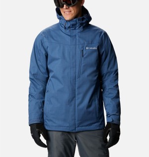 Columbia Whirlibird IV Interchange Men's Ski Jacket Blue | CZRJLS-390