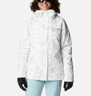 Columbia Whirlibird IV Interchange Women's Ski Jacket White | JXKTRB-842