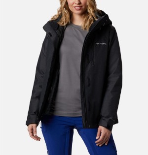 Columbia Whirlibird IV Interchange Women's Ski Jacket Black | NFOETC-412