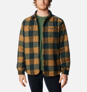 Columbia Windward II Jacket Men's Shirt Yellow | QJYTSK-815