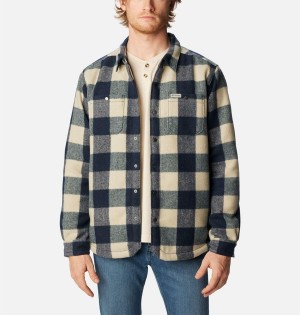 Columbia Windward II Jacket Men's Shirt Yellow | DUNMCO-058
