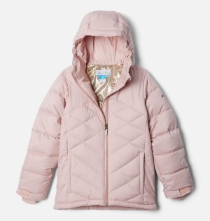 Columbia Winter Powder II Quilted Kids' Jacket Pink | ZNDYGR-620