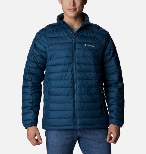 Columbia Wolf Creek Falls Insulated Men's Puffer Jacket Blue | NKHOXT-317
