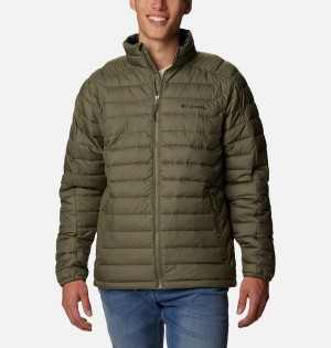 Columbia Wolf Creek Falls Insulated Men's Puffer Jacket Green | GCQBIA-328