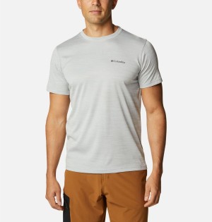 Columbia Zero Rules Short Sleeve - Active Fit Men's T-Shirt Grey | QKXNYF-413