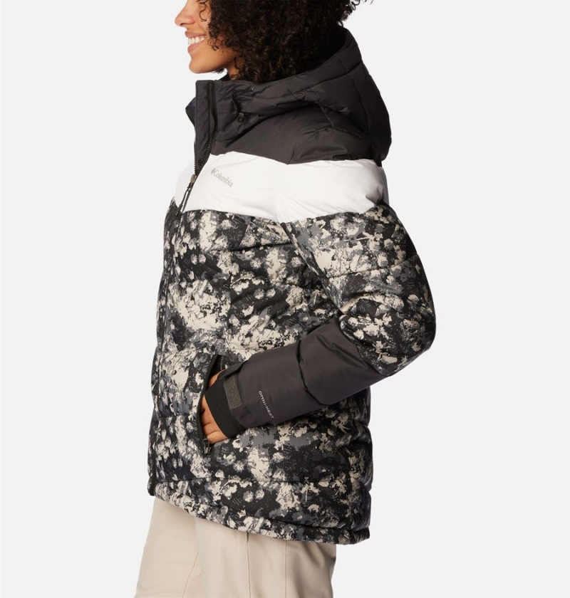 Columbia Abbott Peak Insulated Women's Ski Jacket Black | LYGBOP-803