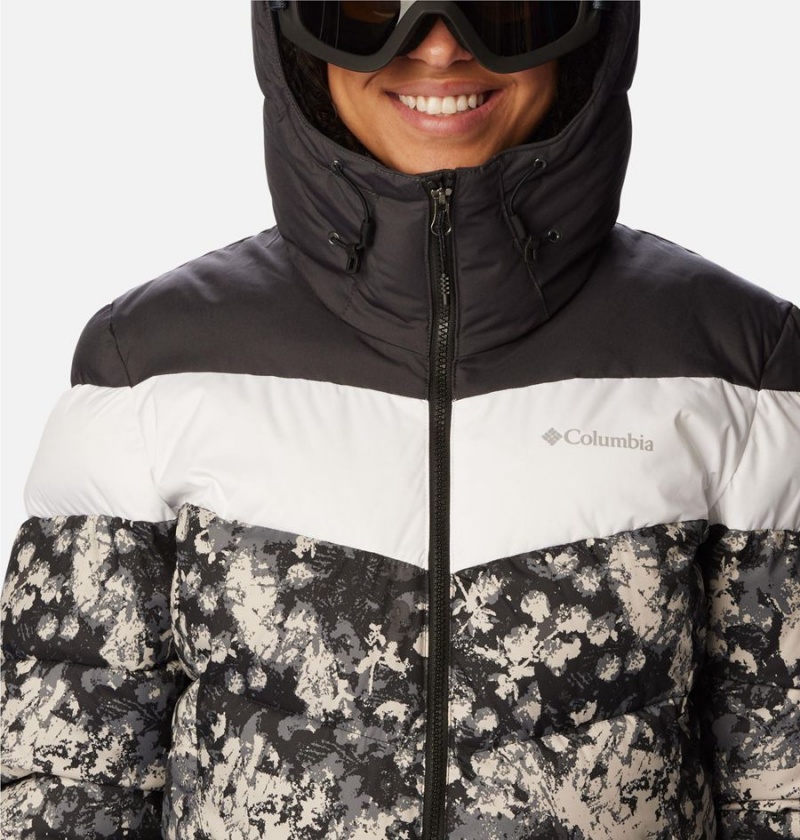 Columbia Abbott Peak Insulated Women's Ski Jacket Black | LYGBOP-803