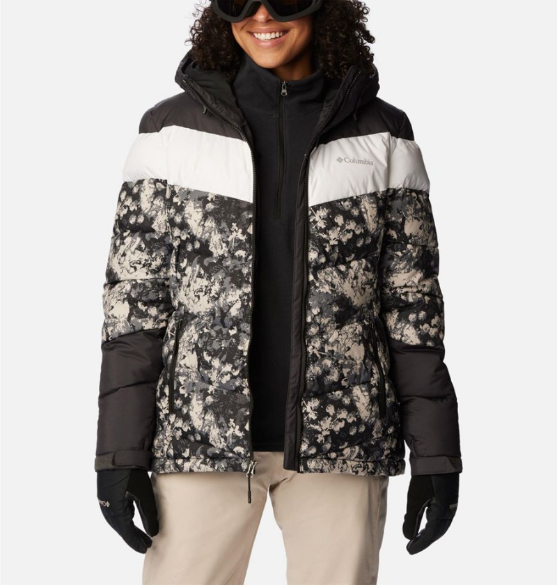Columbia Abbott Peak Insulated Women's Ski Jacket Black | LYGBOP-803