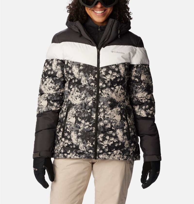 Columbia Abbott Peak Insulated Women\'s Ski Jacket Black | LYGBOP-803