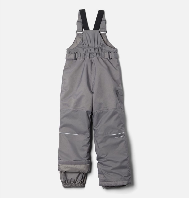 Columbia Adventure Ride Insulated Ski Bib Kids' Pants Grey | MCBNPA-214