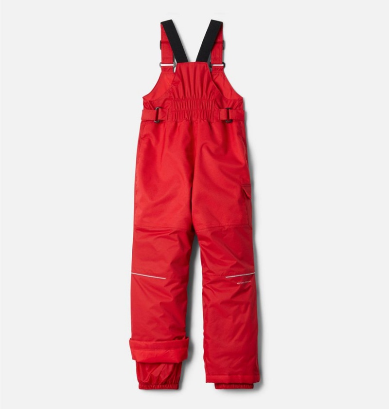 Columbia Adventure Ride Insulated Ski Bib Kids' Pants Red | GXRAPD-967