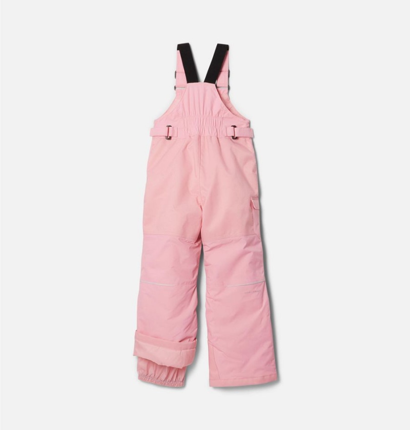 Columbia Adventure Ride Insulated Ski Bib Kids' Pants Pink | ICRBTX-423