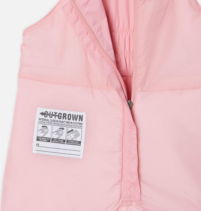 Columbia Adventure Ride Insulated Ski Bib Kids' Pants Pink | ICRBTX-423