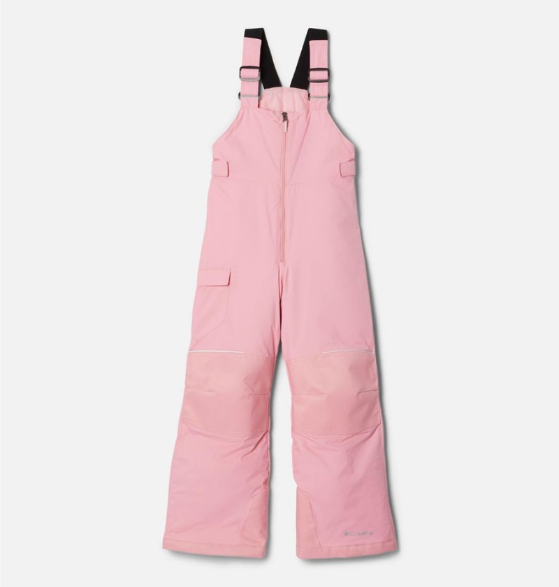 Columbia Adventure Ride Insulated Ski Bib Kids\' Pants Pink | ICRBTX-423