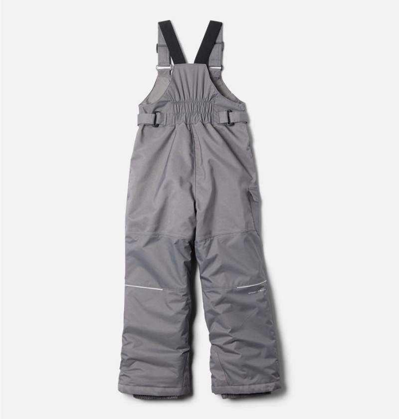 Columbia Adventure Ride Insulated Ski Bib Kids' Pants Grey | OIDVFU-617