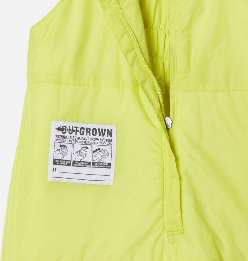 Columbia Adventure Ride Insulated Ski Bib Kids' Pants Green | FTCRXW-016
