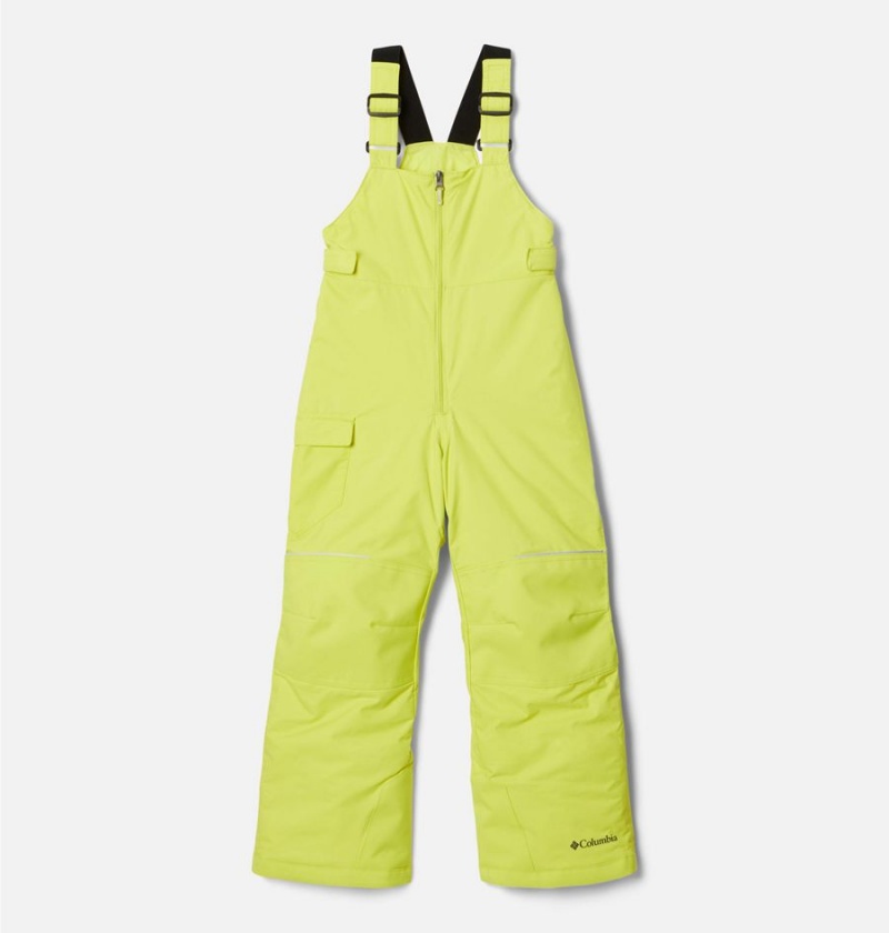 Columbia Adventure Ride Insulated Ski Bib Kids\' Pants Green | FTCRXW-016