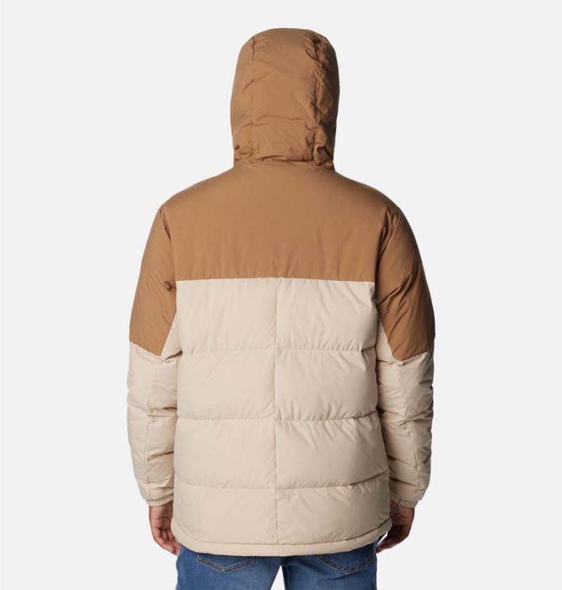 Columbia Aldercrest Hooded Insulated Men's Puffer Jacket Khaki | JTIEWC-124