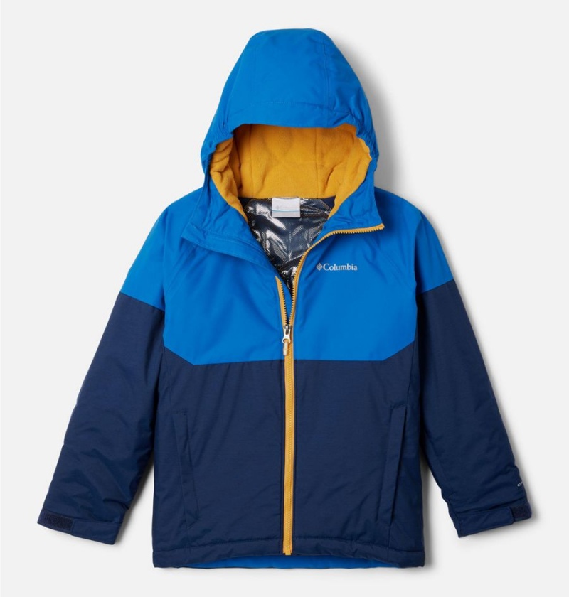 Columbia Alpine Action II Kids\' Jacket Navy | YBSDIX-719