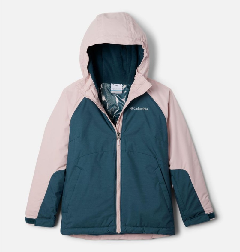 Columbia Alpine Action II Kids\' Jacket Pink | ITKXRQ-065