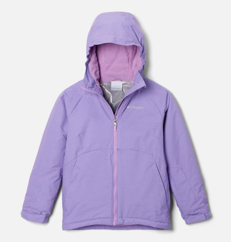 Columbia Alpine Action II Kids\' Jacket Purple | ESDVRO-307