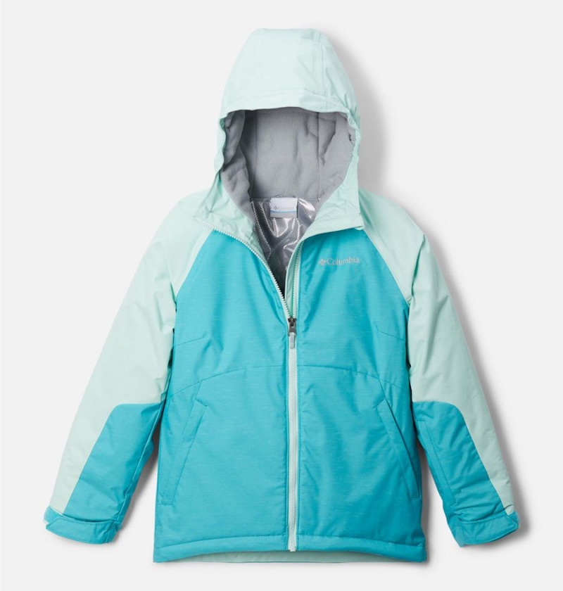 Columbia Alpine Action II Kids\' Jacket Turquoise | URNXWL-857