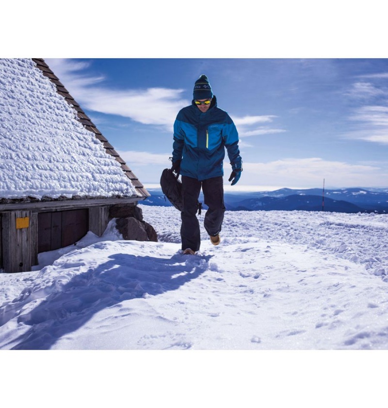 Columbia Alpine Action Insulated Men's Ski Jacket Black | WEVLDM-739