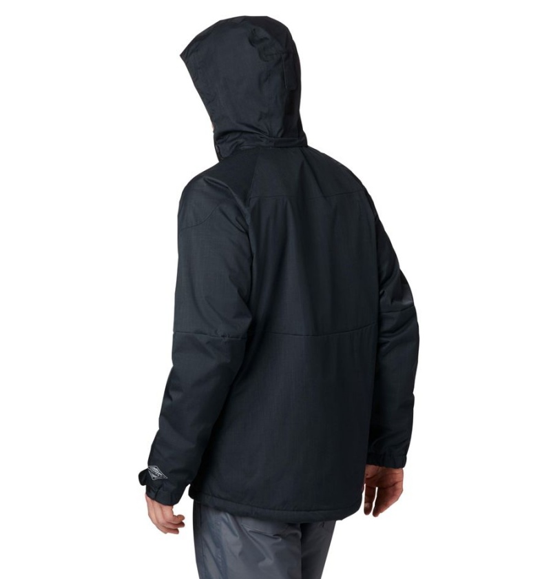 Columbia Alpine Action Insulated Men\'s Ski Jacket Black | WEVLDM-739