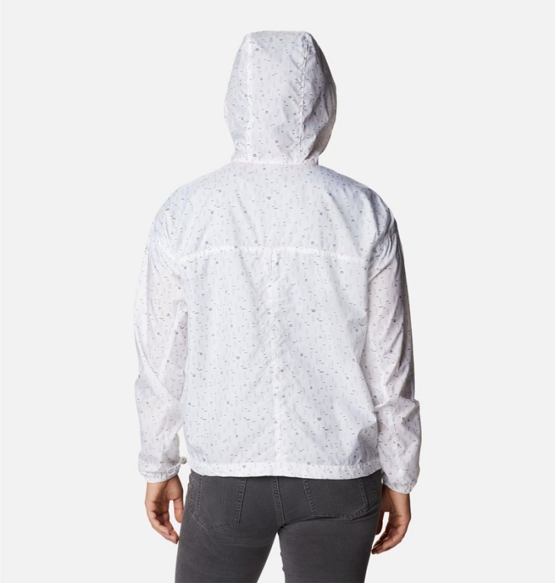 Columbia Alpine Chill Jacket Women's Windbreaker White | TZFWYO-417